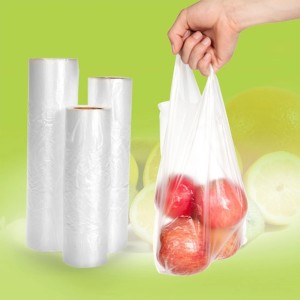 Roll Plastic Food Storage Bags 3923290000